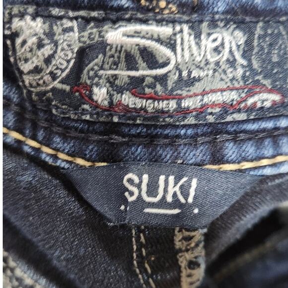 Silver Jeans Suki Mid Super Skinny Jeans Size W33/L31 - Picture 8 of 12